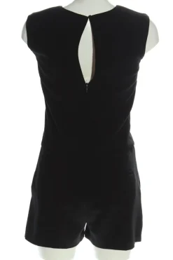 Hosen>Zara Basic Kurzer Jumpsuit Größe 34 schwarz
