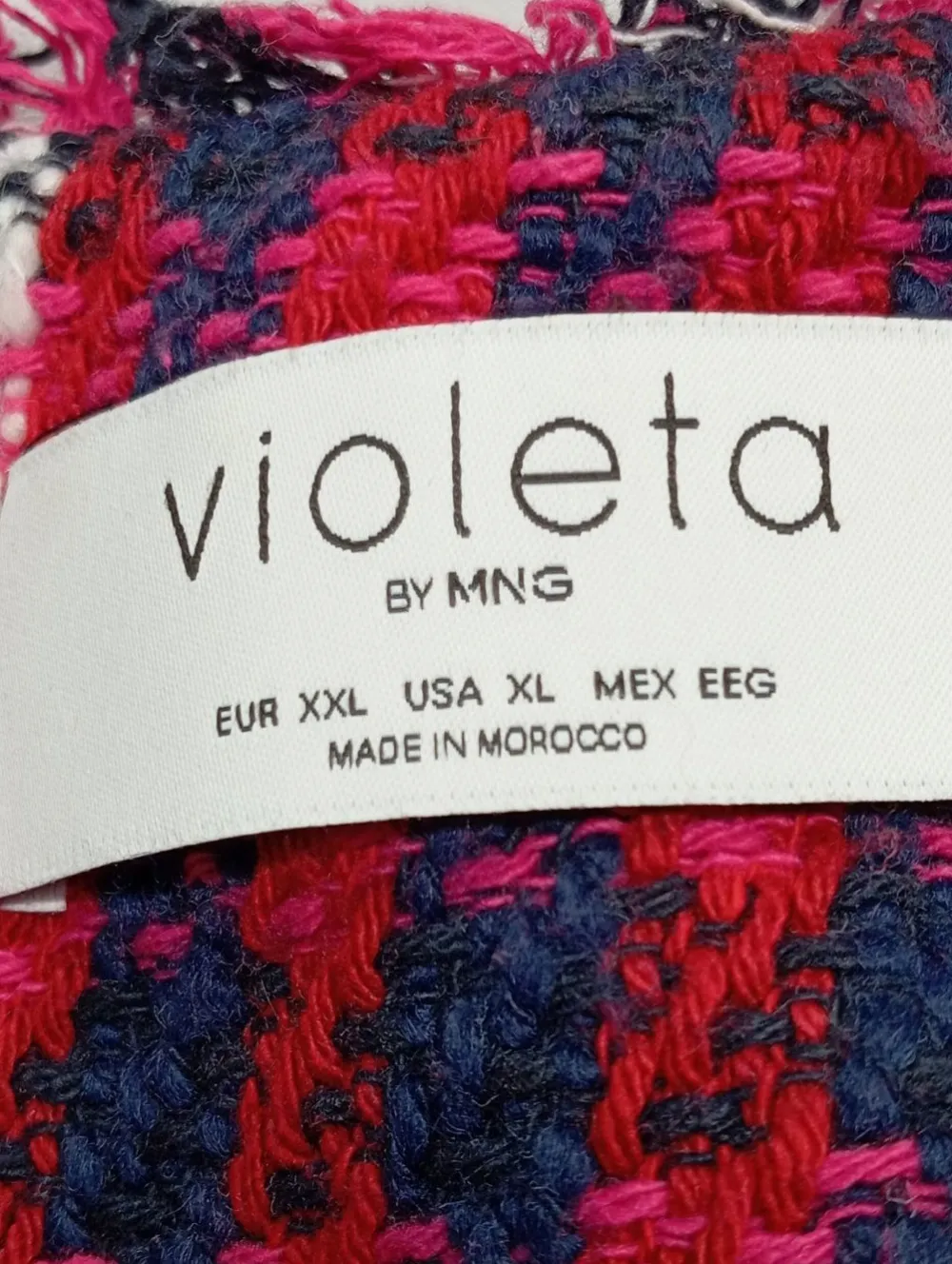 Kurzjacke Größe 44-Violeta by Mango Online