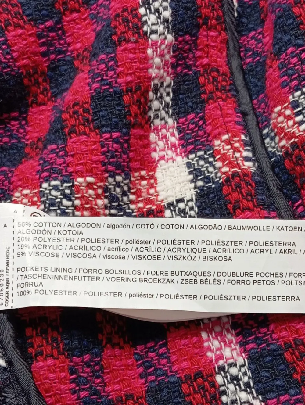 Kurzjacke Größe 44-Violeta by Mango Online