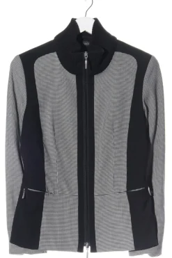 Jacken>Apanage Kurzjacke Größe 38 hellgrauschwarz