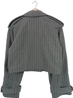 Mäntel>Asos Kurzmantel Größe 38 hellgrau