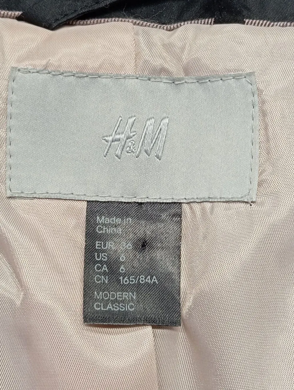Mäntel>H&M Kurzmantel Größe 36 schwarz