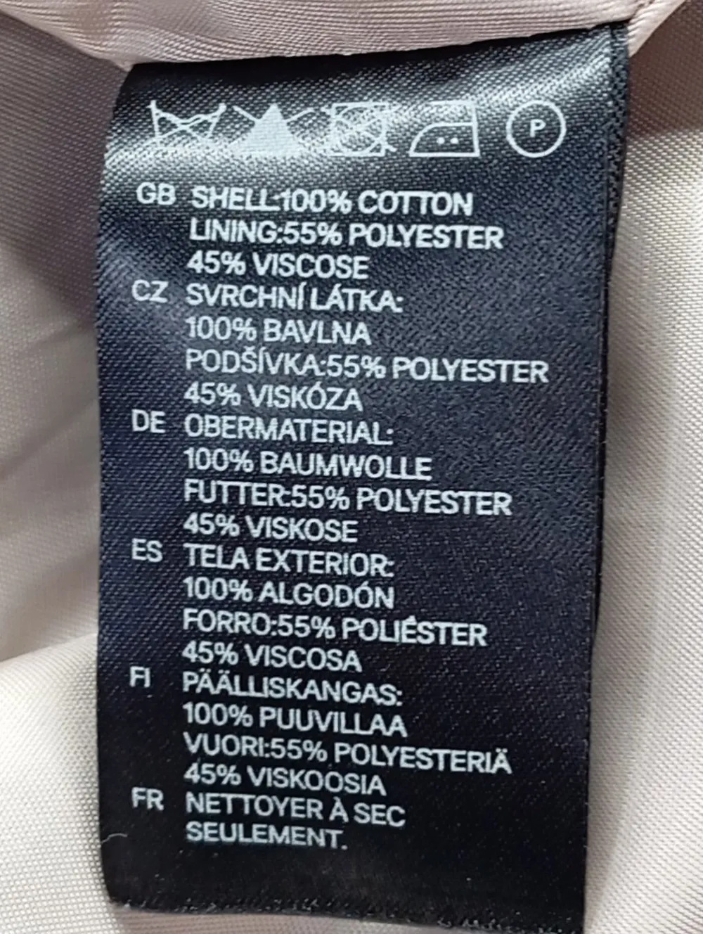Mäntel>H&M Kurzmantel Größe 36 schwarz