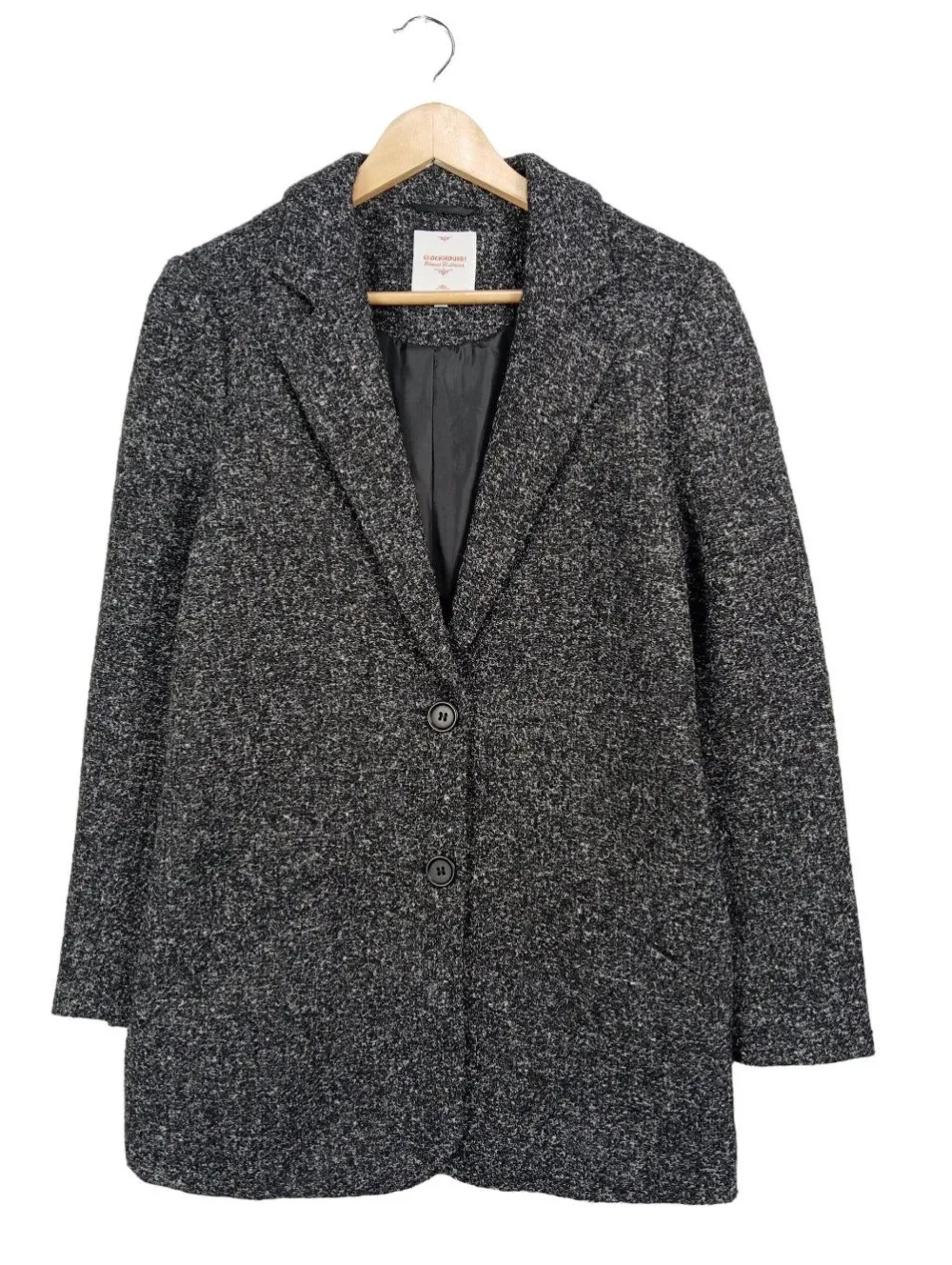 Mäntel>Clockhouse Kurzmantel Größe 34 hellgrau