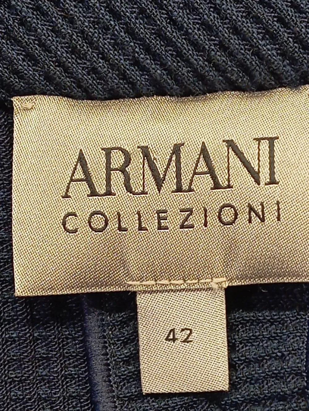 Mäntel>Armani Collezioni Kurzmantel Größe 42 blau