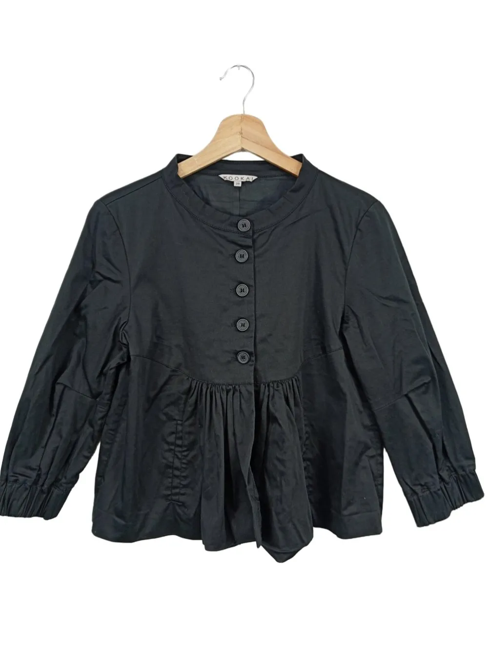 Mäntel>Kookai Kurzmantel Größe 38 schwarz