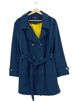 Mäntel>fiora blue Kurzmantel Größe 48 blau