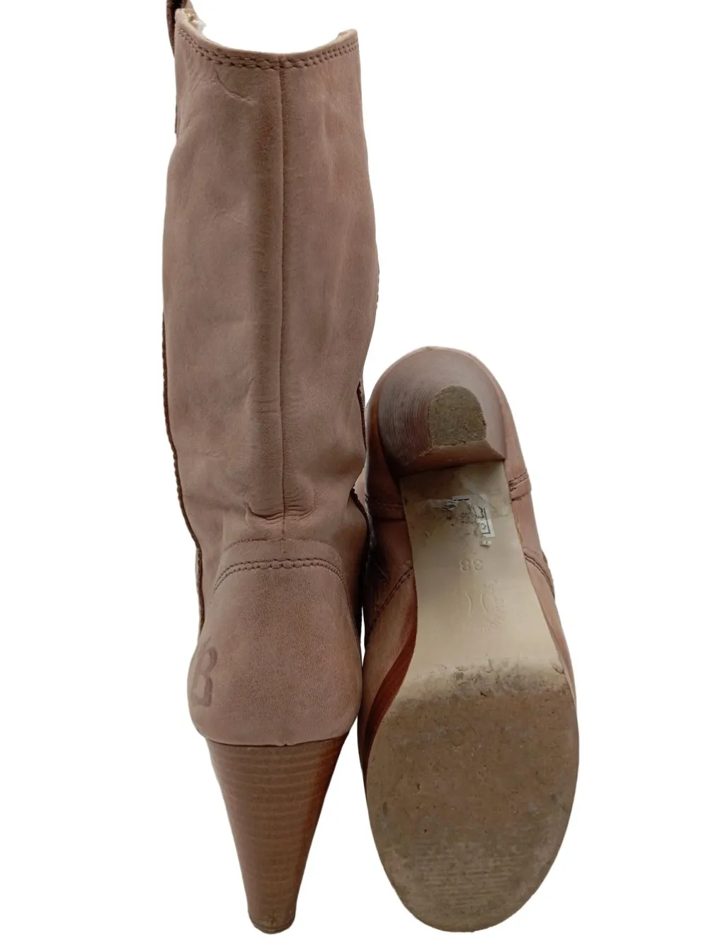 Stiefel>Bullboxer Kurzstiefel Größe 38 nude