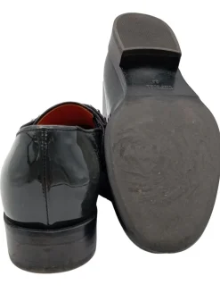 Ballerinas>Madeleine Lackballerinas Größe 36 schwarzsilberfarben