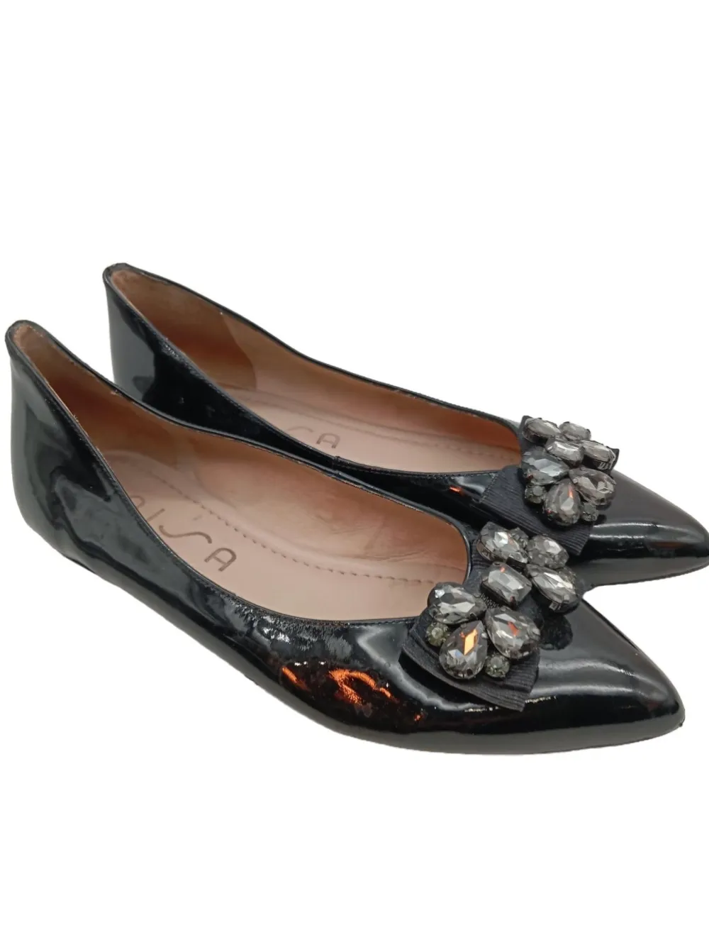 Ballerinas>Unisa Lackballerinas Größe 38 schwarz