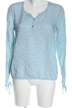 Blusen>Blue Motion Langarm-Bluse Größe 36 blauweiß