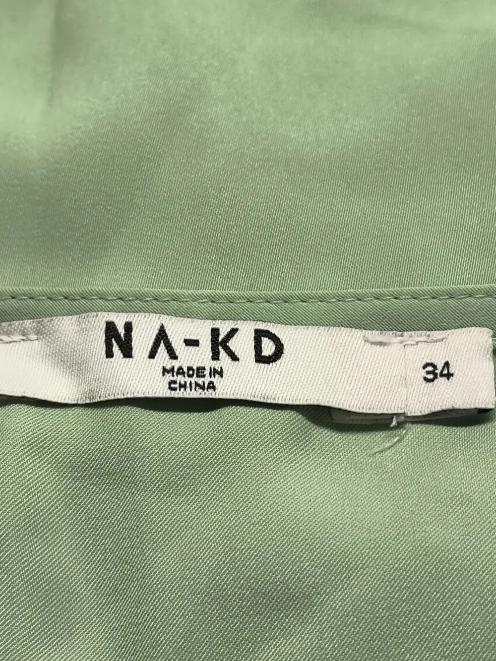 Blusen>NA-KD Langarm-Bluse Größe 34 khaki