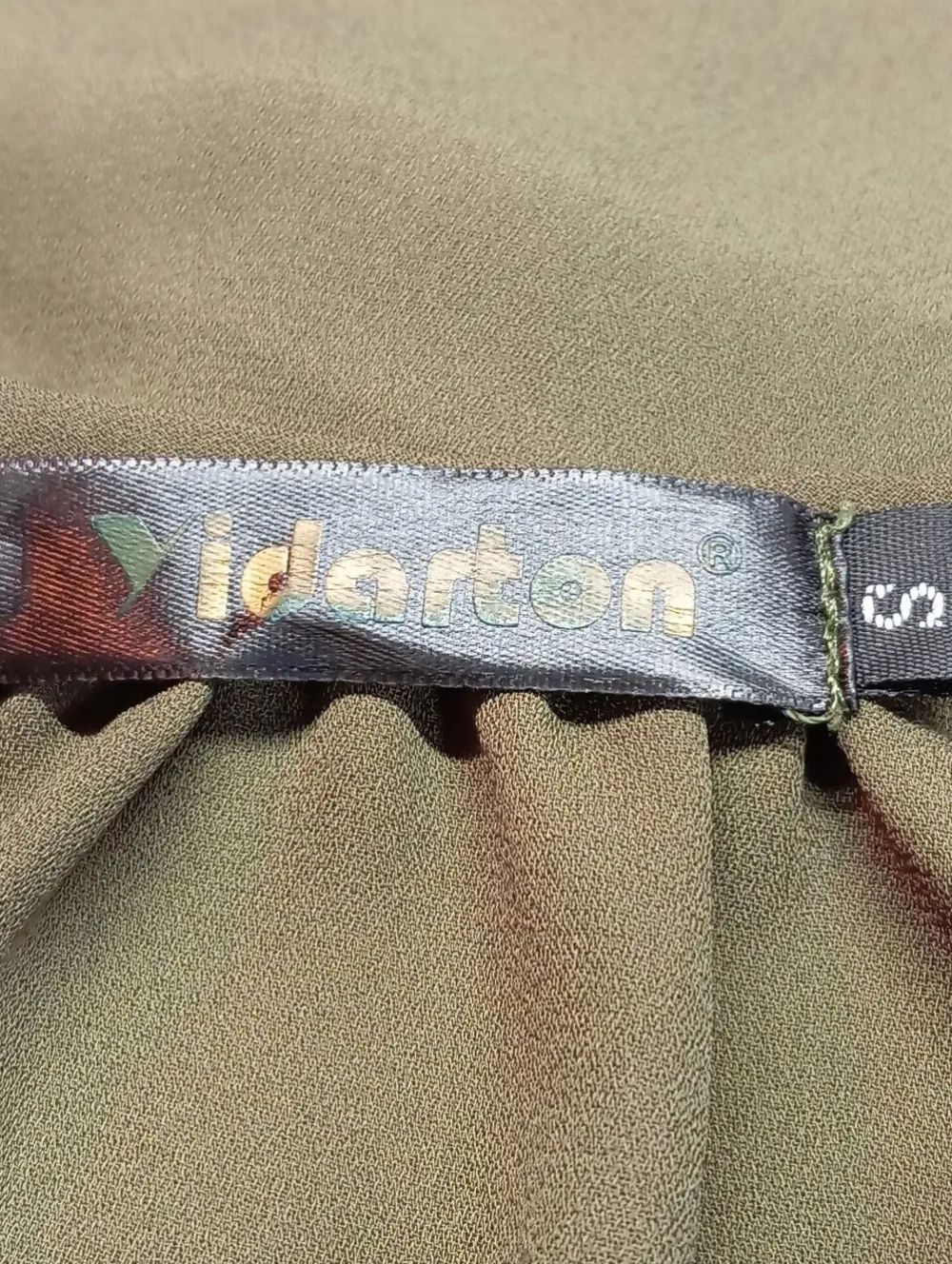 Blusen>Vidarton Langarm-Bluse Größe 36 khaki