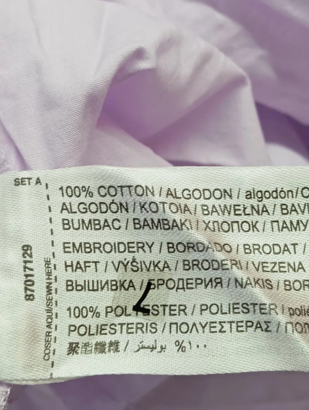 Blusen>MNG Langarm-Bluse Größe 36 lila