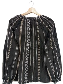 Langarm-Bluse Größe 36-flowers for friends Online