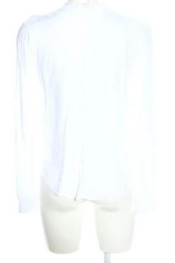 Blusen>H&M L.O.G.G. Langarm-Bluse Größe 36 weiß