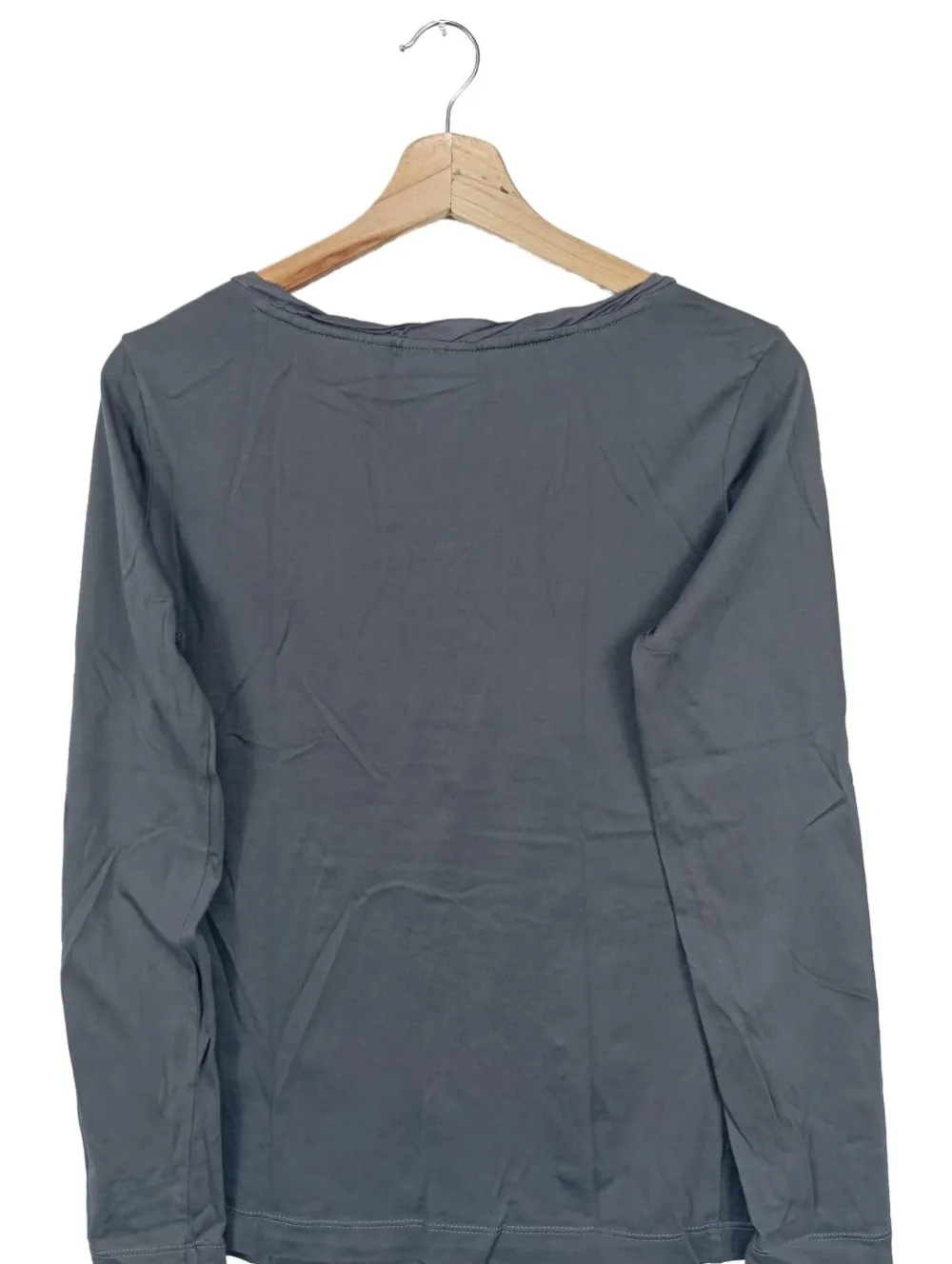 Blusen>Vackpot Langarm-Bluse Größe 38 hellgrau