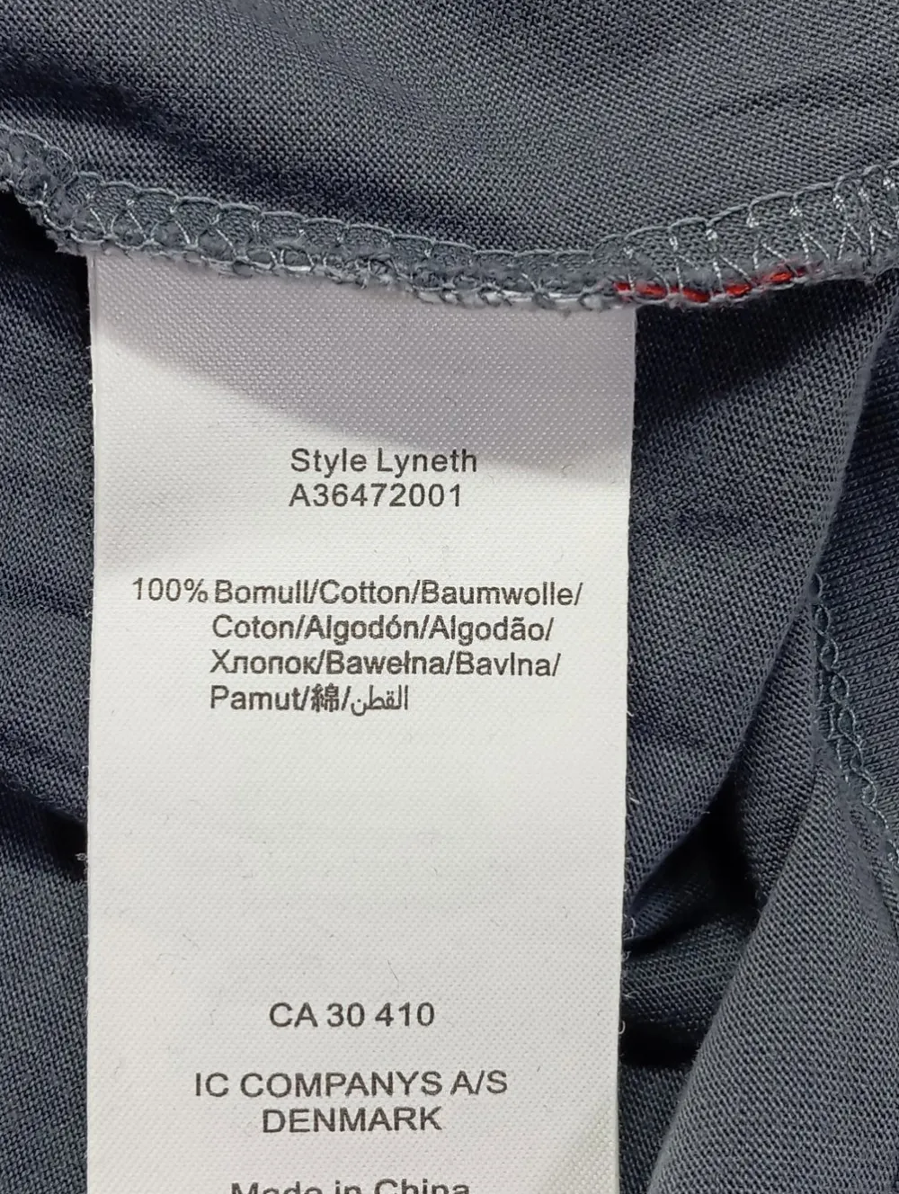 Blusen>Vackpot Langarm-Bluse Größe 38 hellgrau