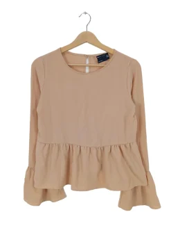 Blusen>Asos Langarm-Bluse Größe 36 nude