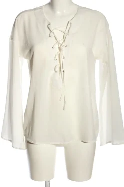 Blusen>Kristin Sundberg Langarm-Bluse Größe 38 weiß