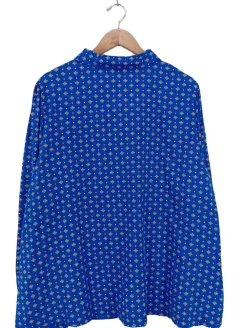 Hemden>SheIn Langarmhemd Größe 48 blau