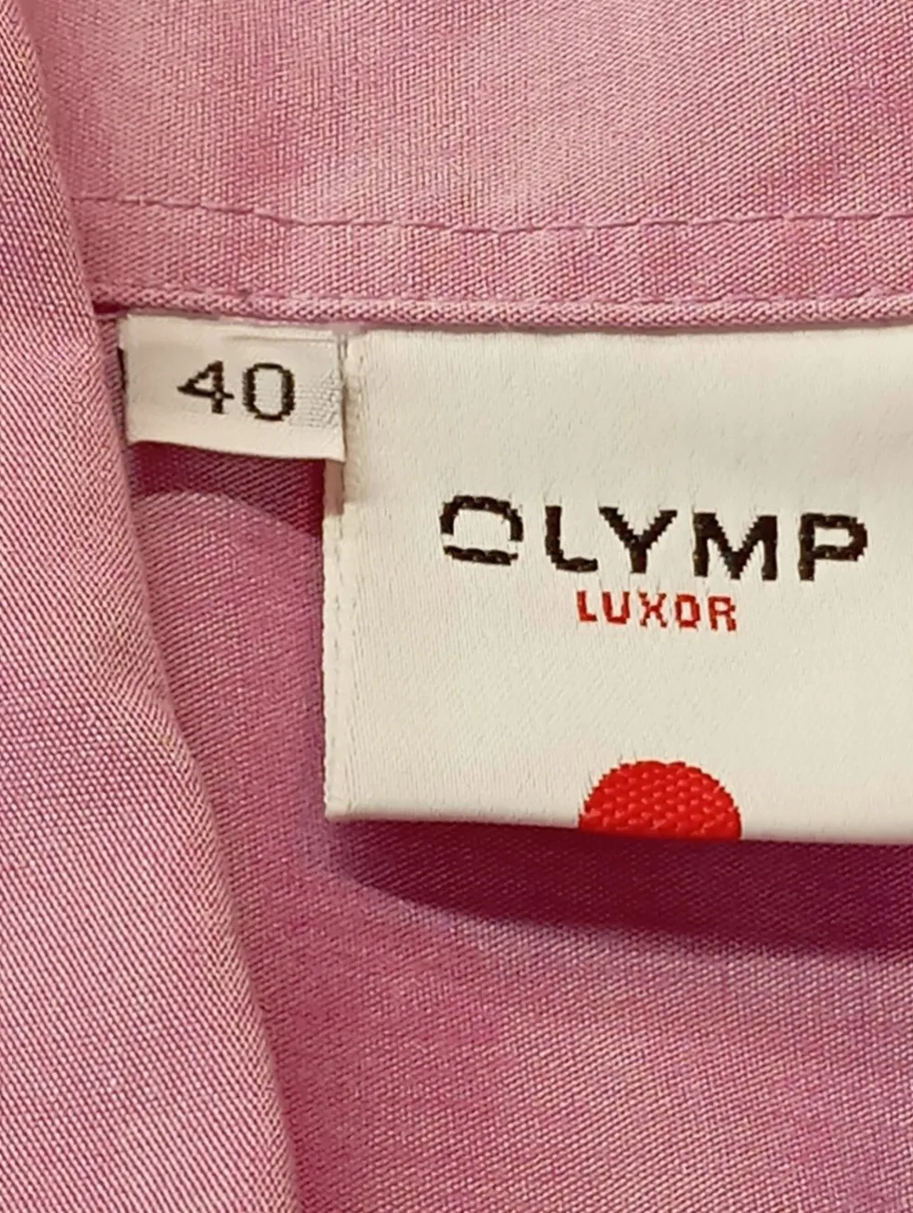 Hemden>Olymp Langarmhemd Größe 40 rosa