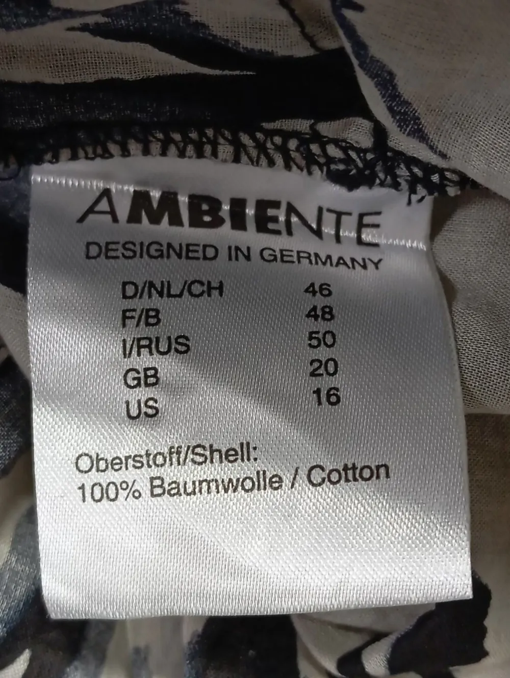 Langarmhemd Größe 46-Ambiente Online