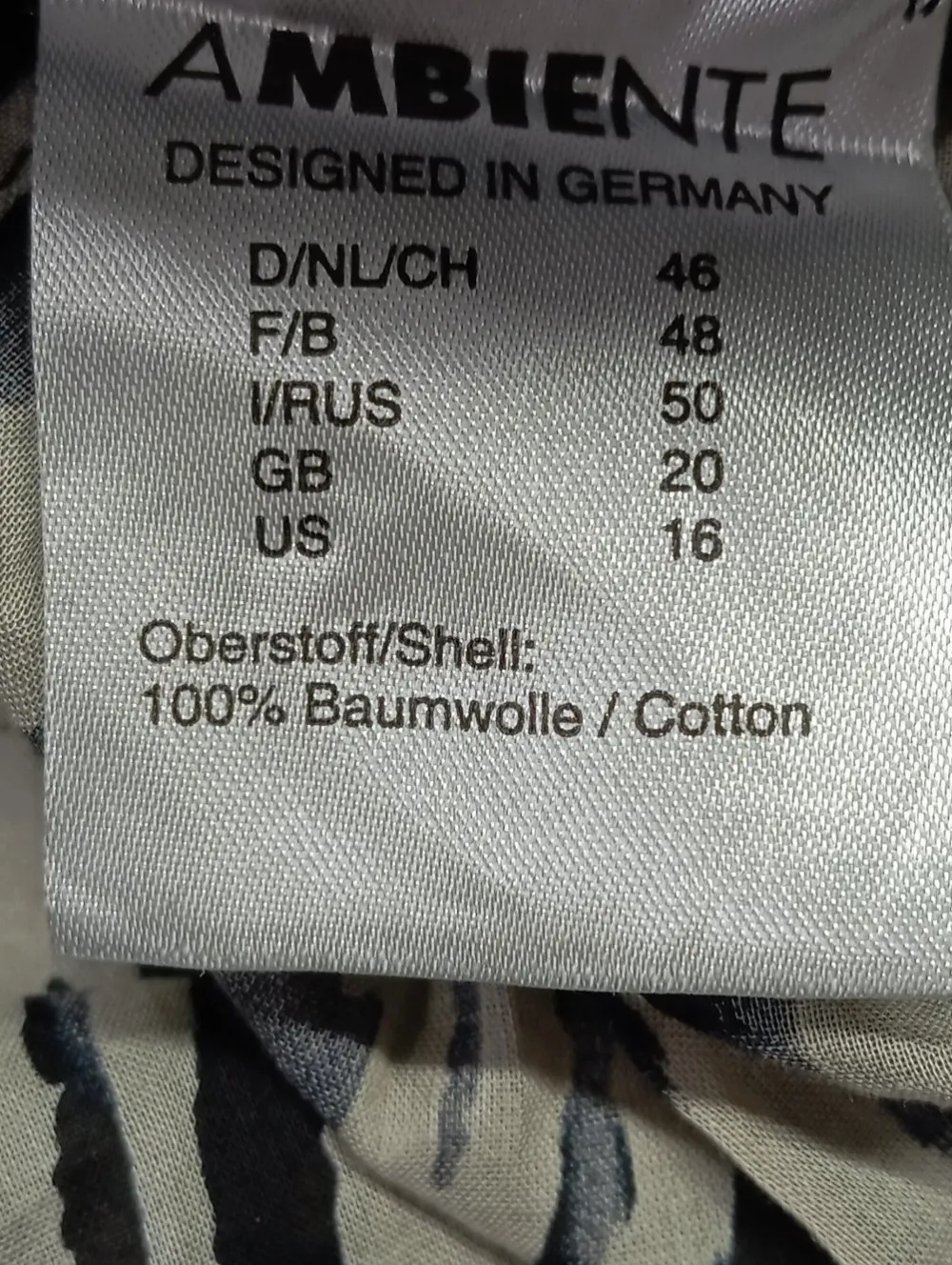 Langarmhemd Größe 46-Ambiente Online