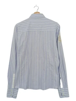 Hemden>La Martina Langarmhemd Größe 44 blauweiß