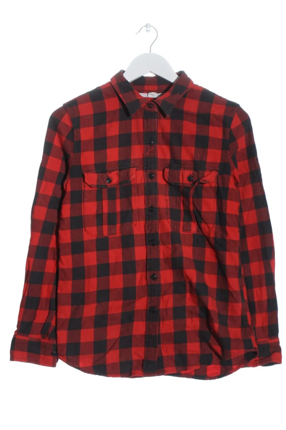 Hemden>Leviu2019s Langarmhemd Größe 38 rotschwarz
