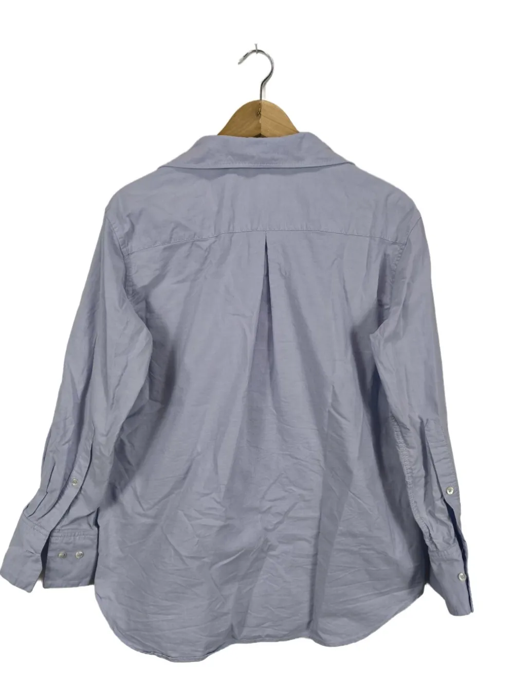 Hemden>MNG Langarmhemd Größe 34 blau