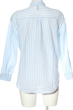 Hemden>H&M Langarmhemd Größe 36 blauweiß