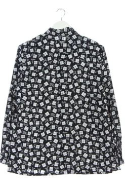 Hemden>tru Langarmhemd Größe 40 schwarzweiß