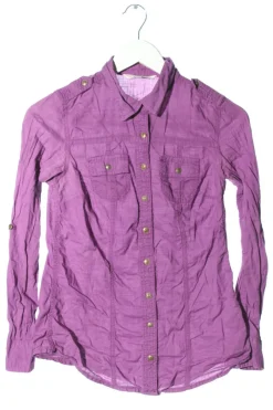 Hemden>F&F Langarmhemd Größe 34 lila
