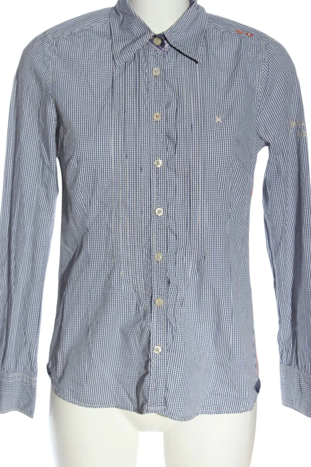 Hemden>Gaastra Langarmhemd Größe 34 weißblau