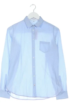 Hemden>Marie Lund Copenhagen Langarmhemd Größe 34 blau