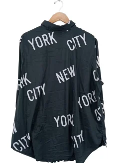 Hemden>bpc selection Langarmhemd Größe 52 schwarzweiß