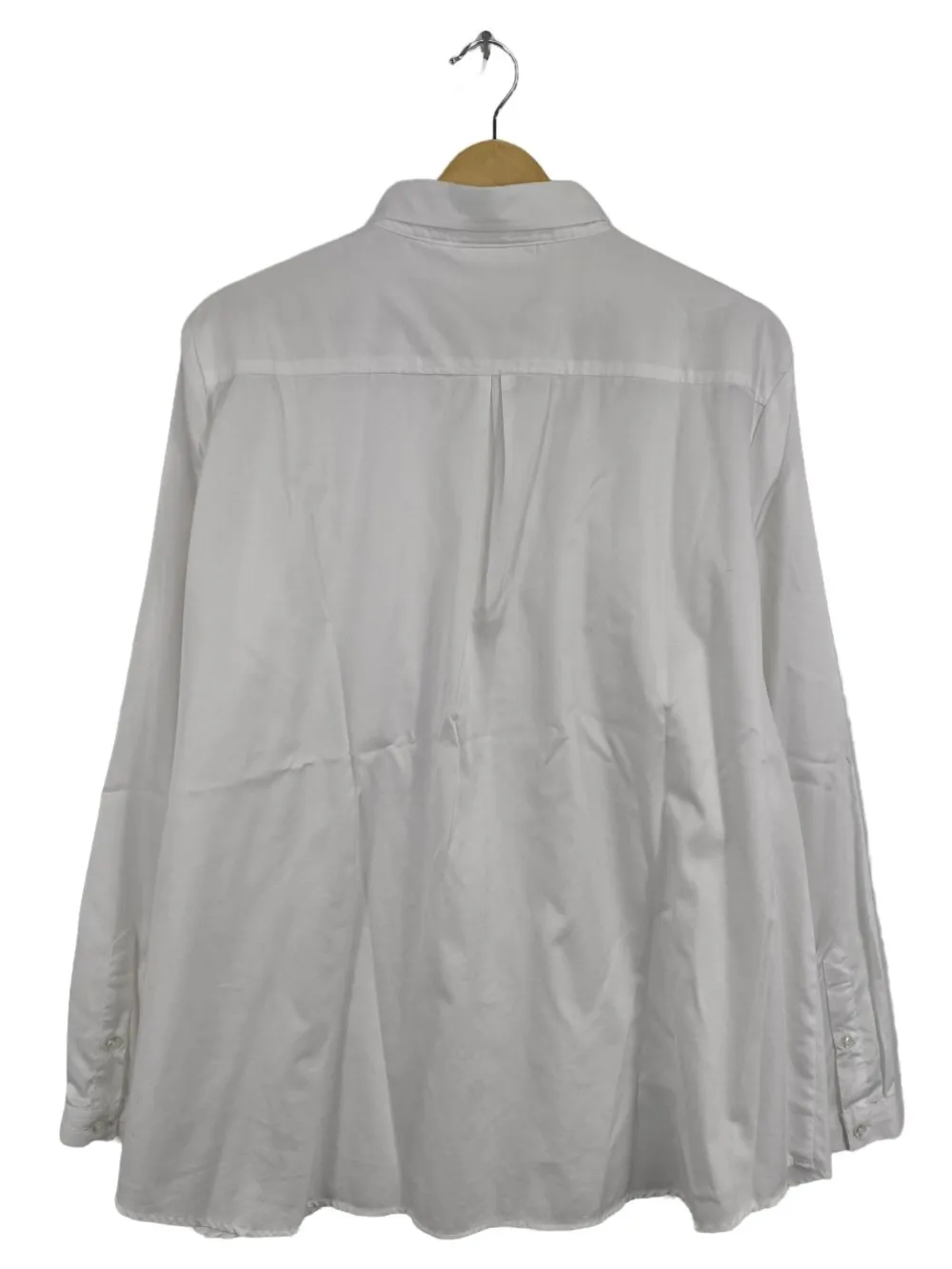 Hemden>Eterna Langarmhemd Größe 48 weiß