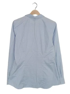 Hemden>H&M Langarmhemd Größe 42 blauweiß