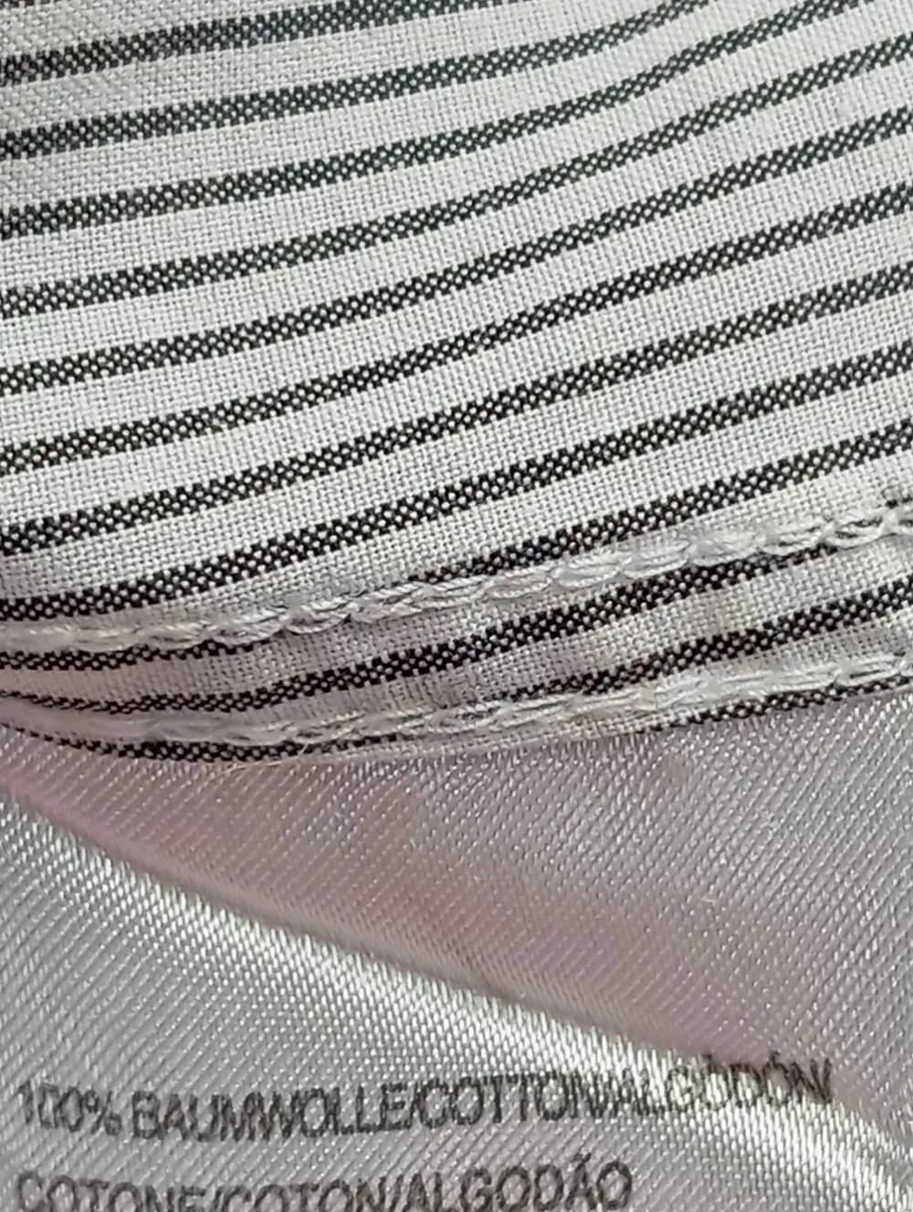 Hemden>Marc Ou2019Polo Langarmhemd Größe 40 weißschwarz