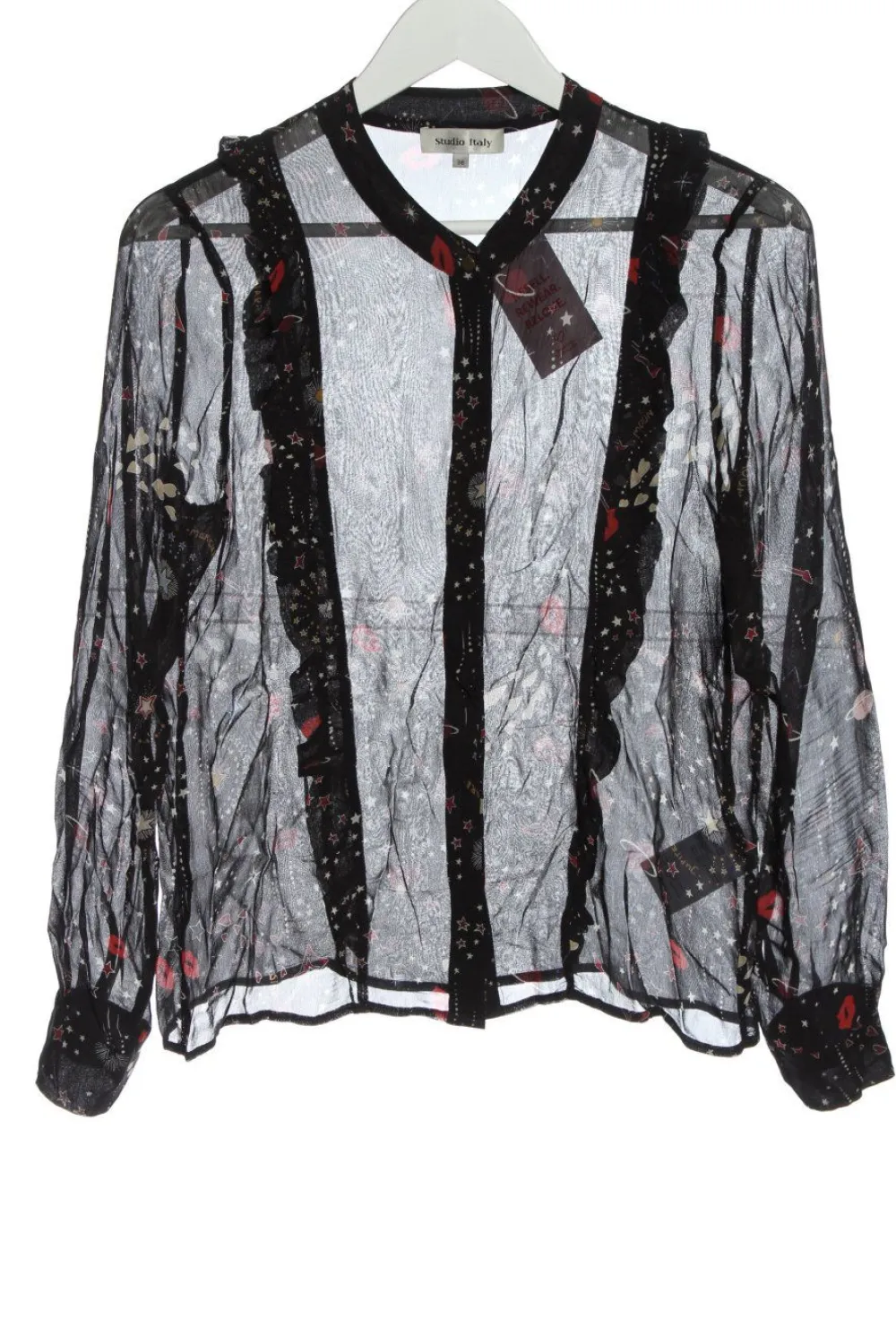 Hemden>Studio Italy Langarmhemd Größe 36