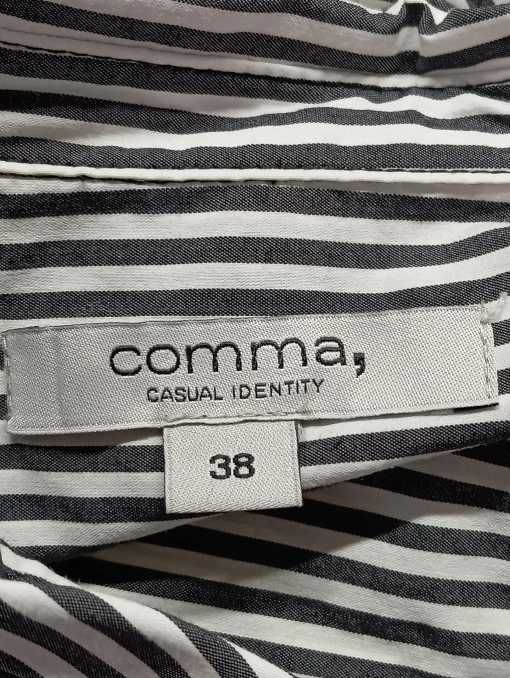 Langarmhemd Größe 38-Comma New