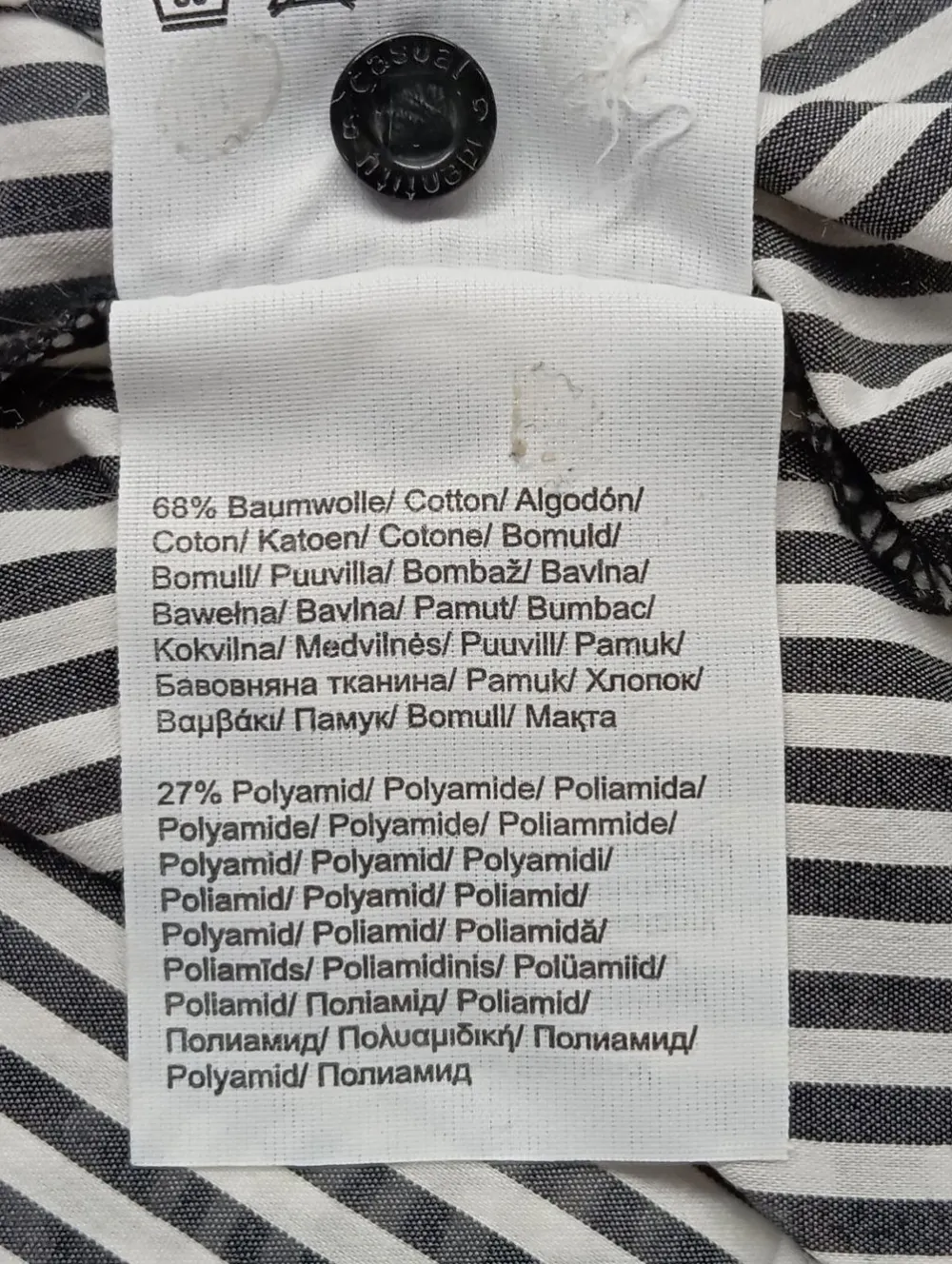 Langarmhemd Größe 38-Comma New