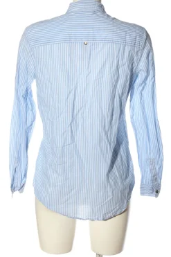 Hemden>Only Langarmhemd Größe 38 weißblau