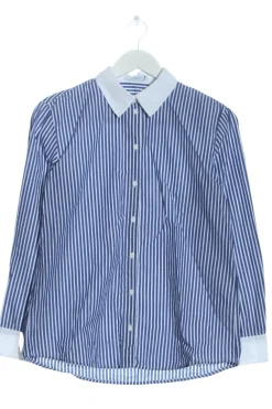 Hemden>Reserved Langarmhemd Größe 34 blauweiß