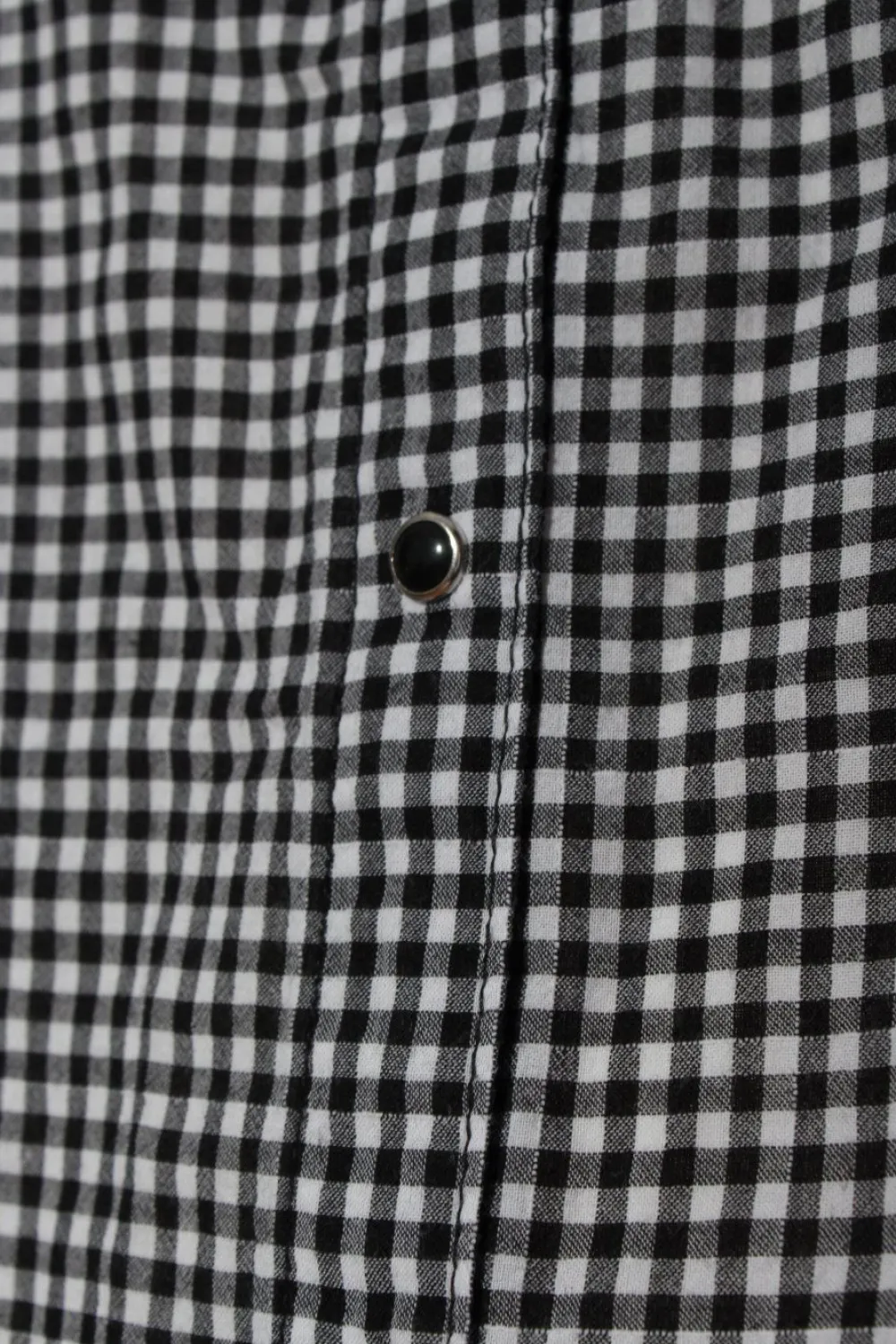 Hemden>Esprit Langarmhemd Größe 38 schwarzweiß