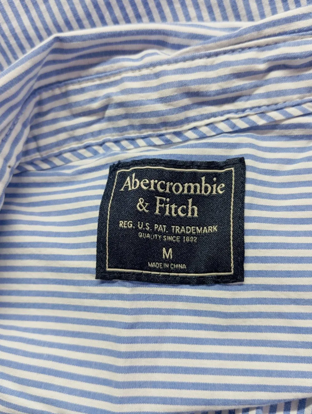 Langarmhemd Größe 38-Abercrombie & Fitch New