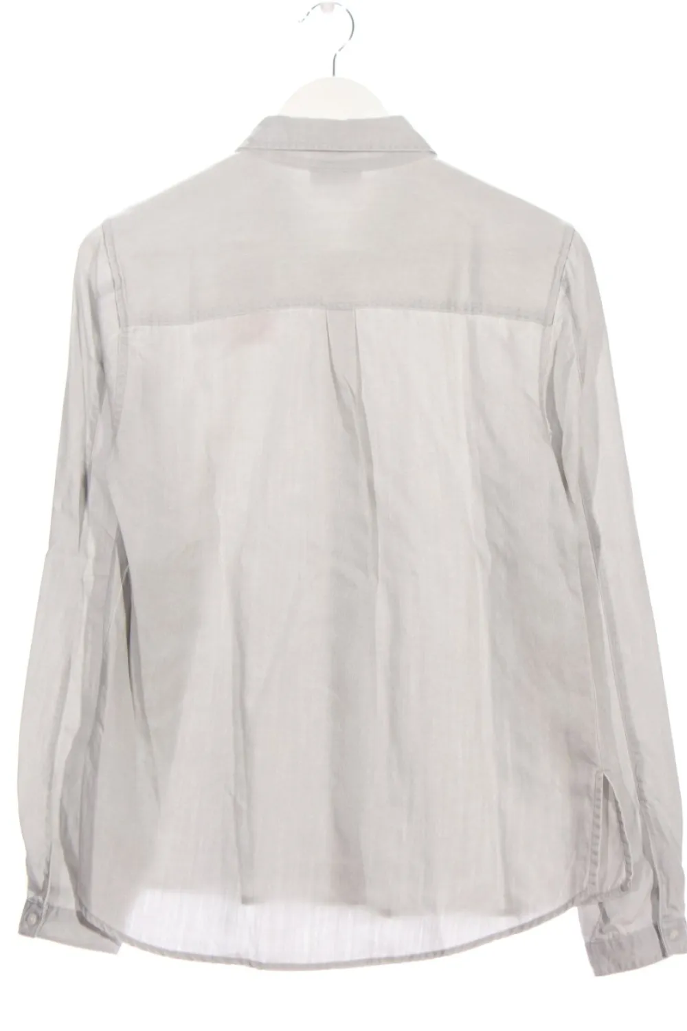 Hemden>Tchibo Langarmhemd Größe 38 hellgrau