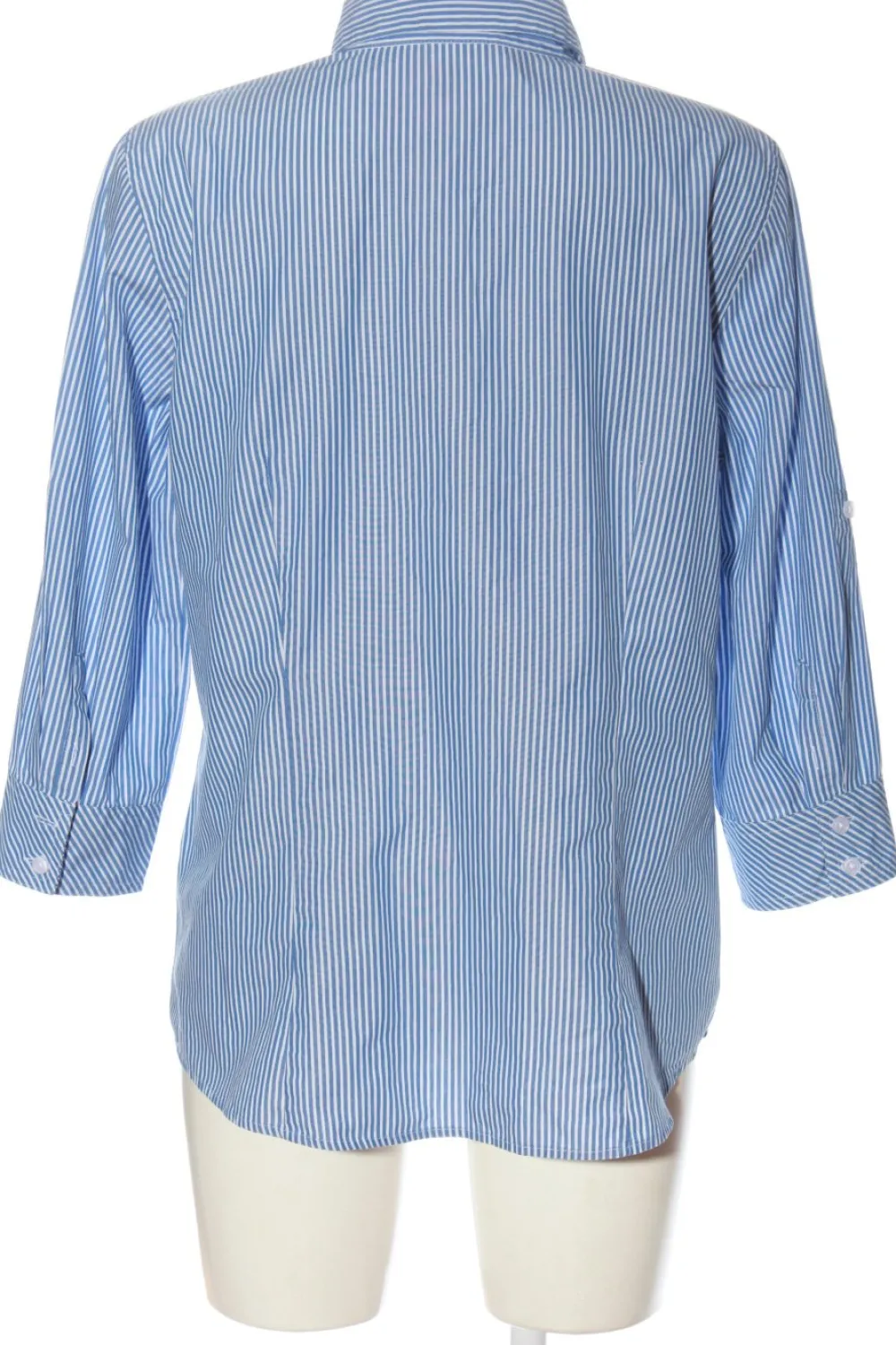 Hemden>van Heusen Langarmhemd Größe 40 blauweiß