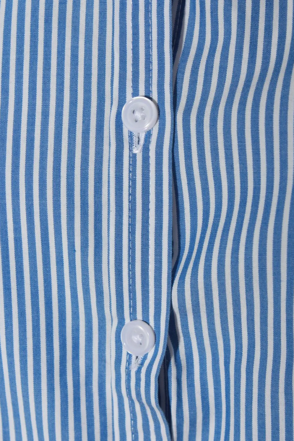 Hemden>van Heusen Langarmhemd Größe 40 blauweiß